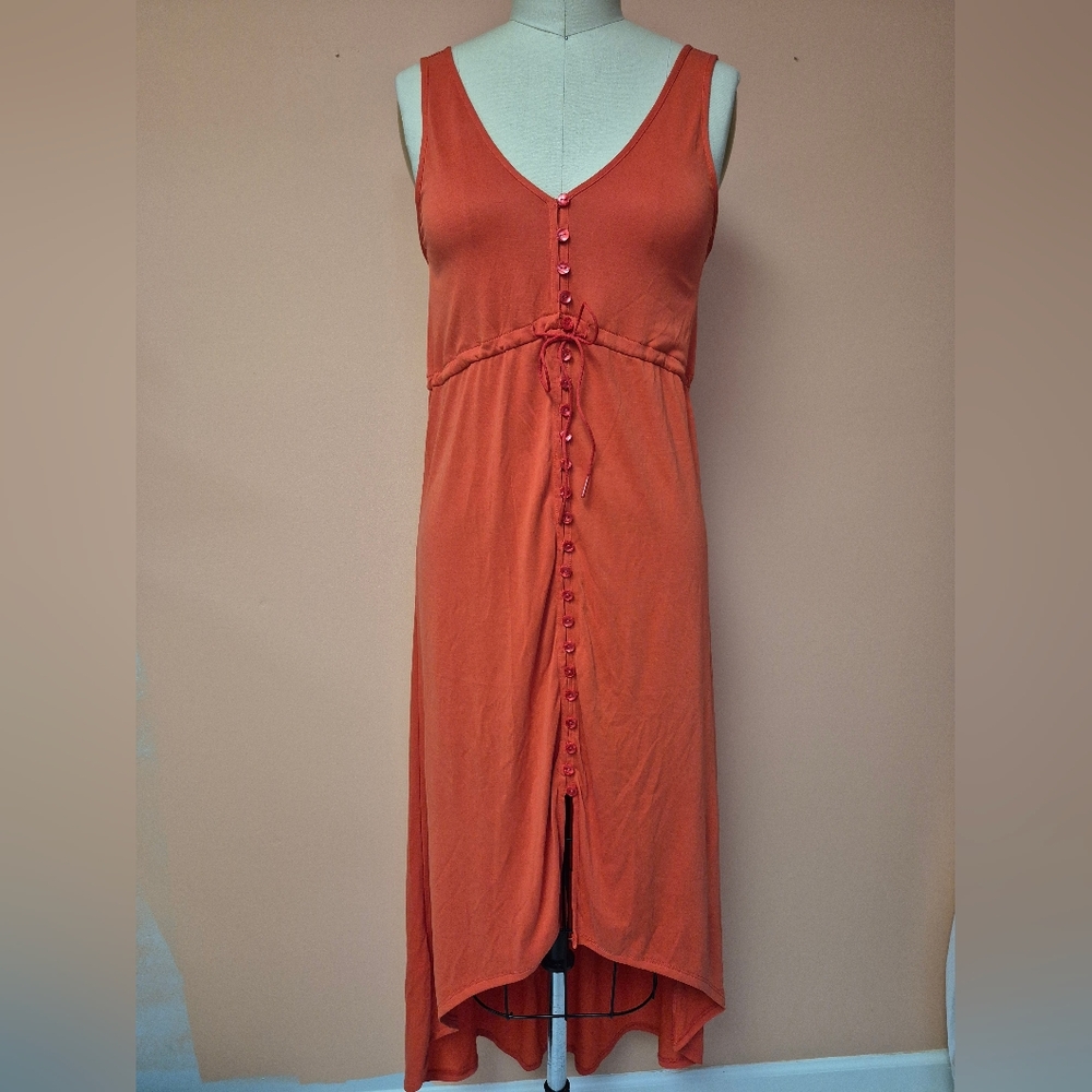 BCBGMaxAzria Vibrant Orange Dress